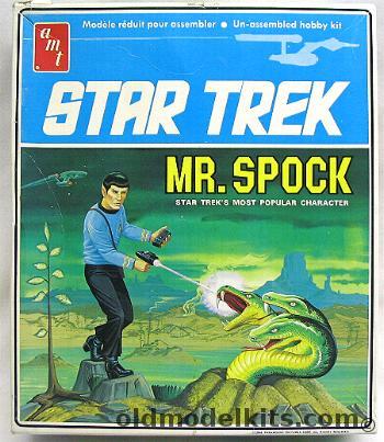 AMT 1/12 Mr. Spock from Star Trek, S956 plastic model kit